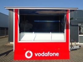 Wrapping Vodafone trailer
