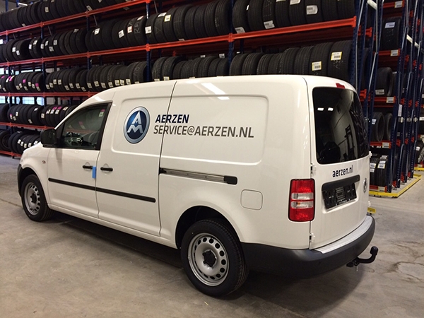Autobelettering VW Caddy Maxi Duiven